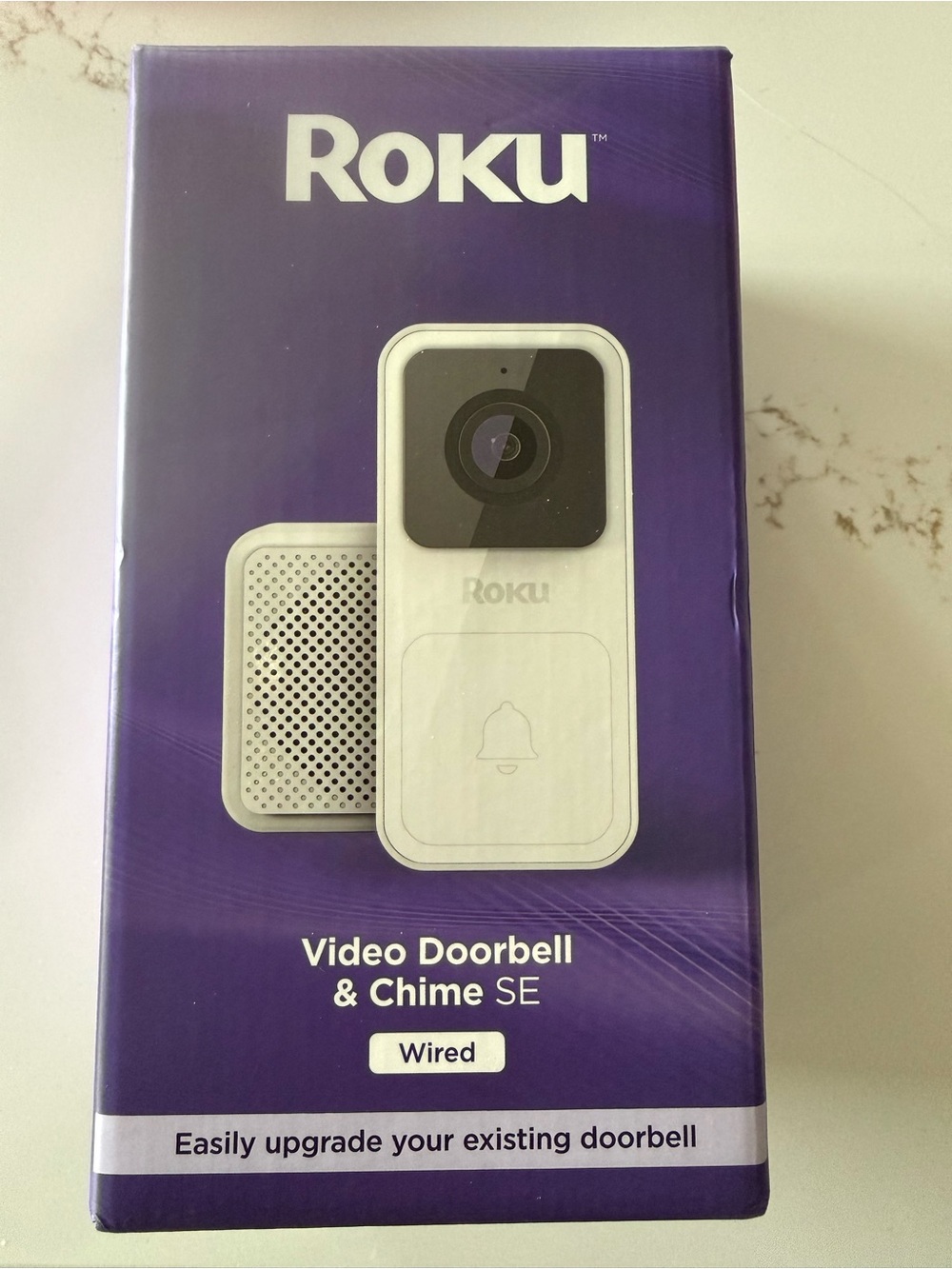 Roku White Video Doorbell & Chime SE Wired Kit